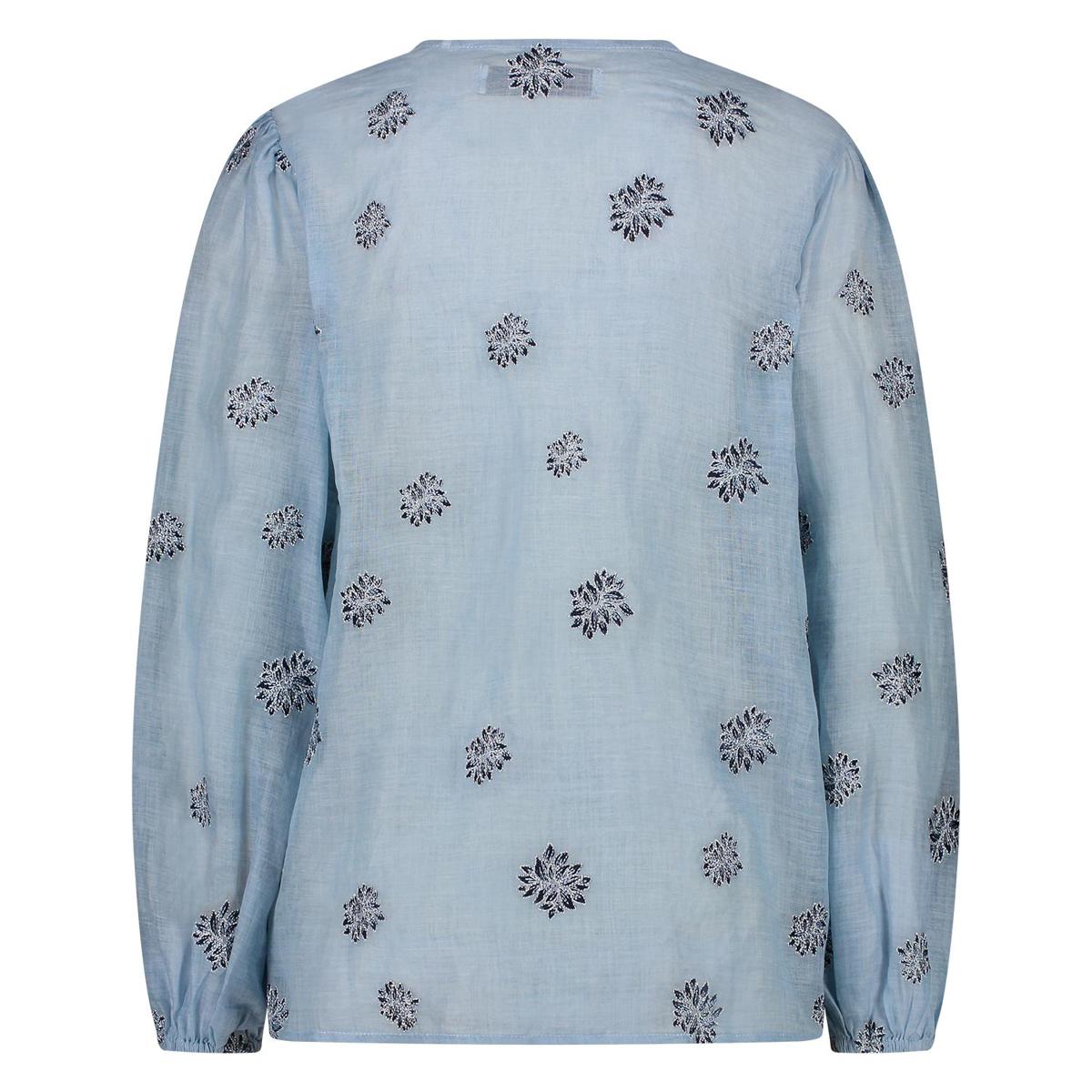 NUKUS NUKUS Blouse NKS02036 Blauw 2