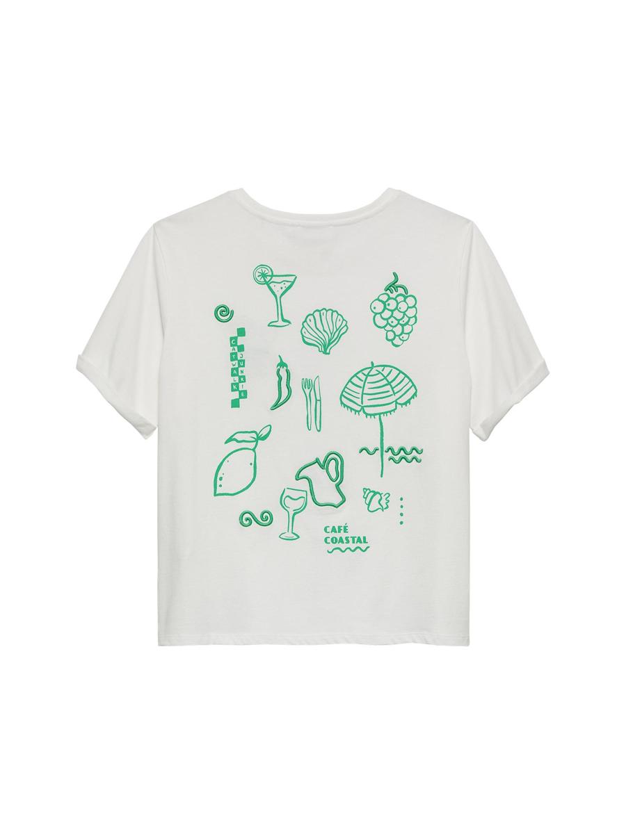 Catwalk Junkie Catwalk Junkie T-Shirt 2502020205 Off-White 1