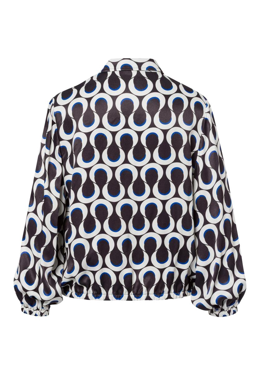 Frank Walder Blouse W52209101 Blauw 2