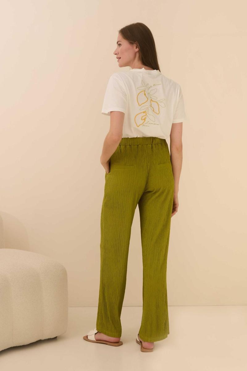 Lofty Manner Lofty Manner Pantalon QC37 - Trouser Me Groen 4