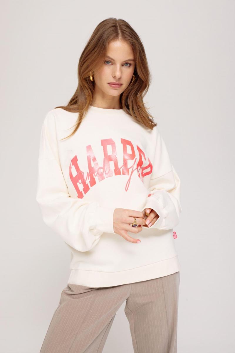 Harper & Yve Harper & Yve Sweater SS25Y504 Wolwit 1