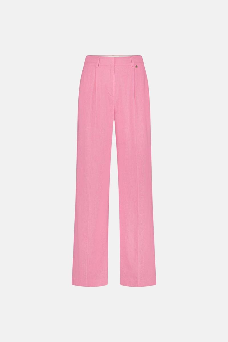 Fabienne Chapot Fabienne Chapot Pantalon Nura Pleated Trou Roze 2