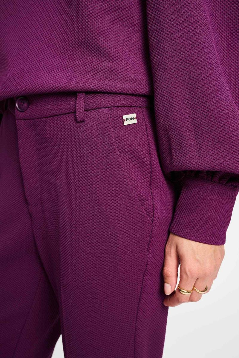 POM Amsterdam Pantalon SP9350 Paars 6