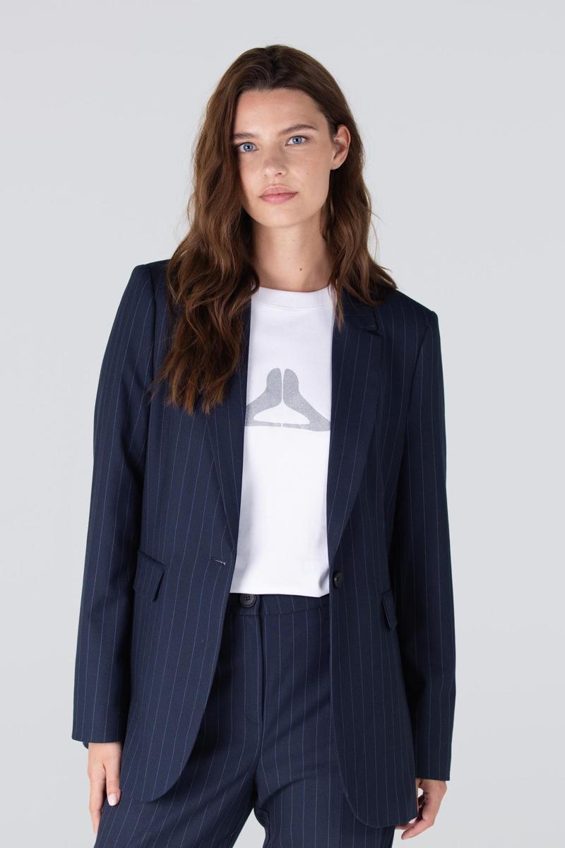 Jansen Amsterdam Blazer CHERIEN W25 Blauw 2