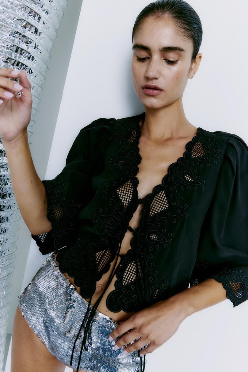 Copenhagen Muse Copenhagen Muse Blouse Madelyn Zwart 1