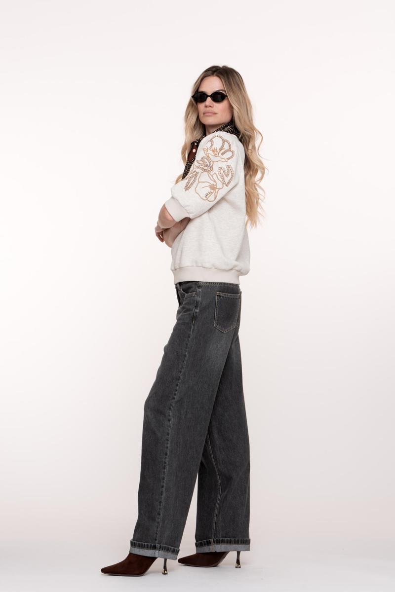 Geisha Jeans 51509-10 Grijs 5