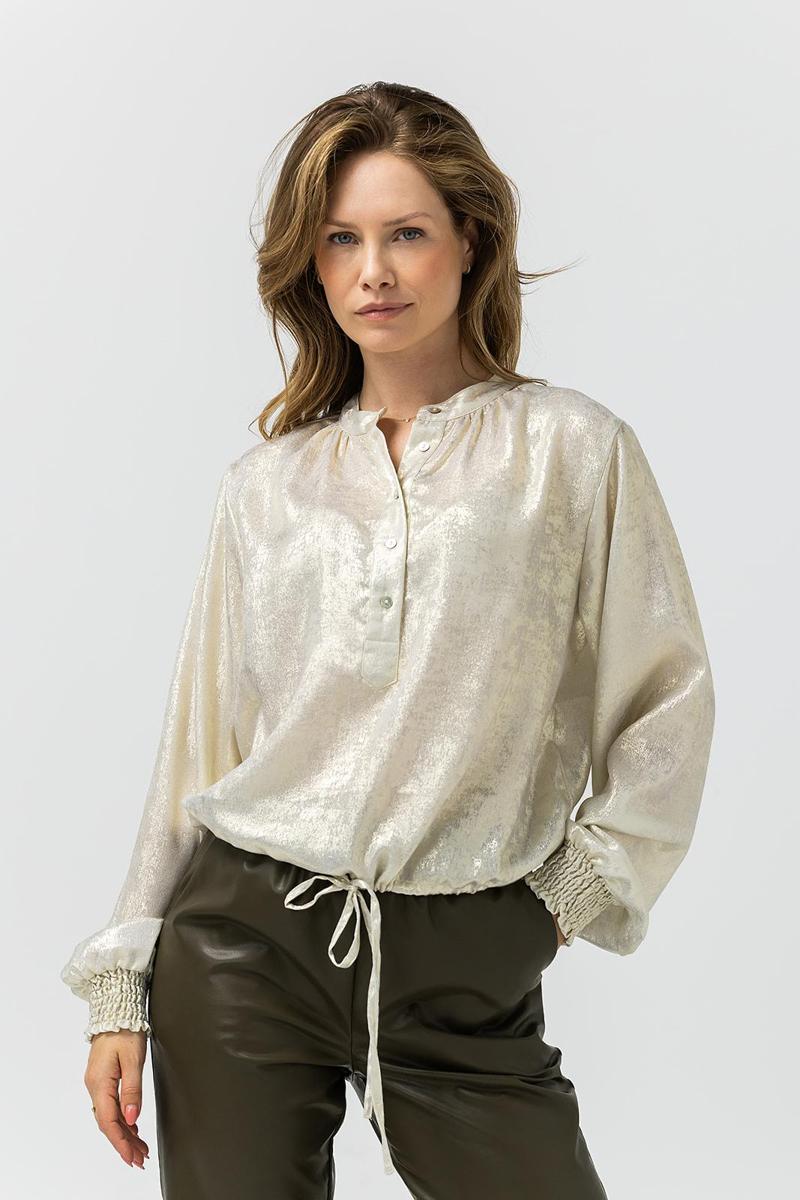 Label DOT Blouse 2521038 Goud 1