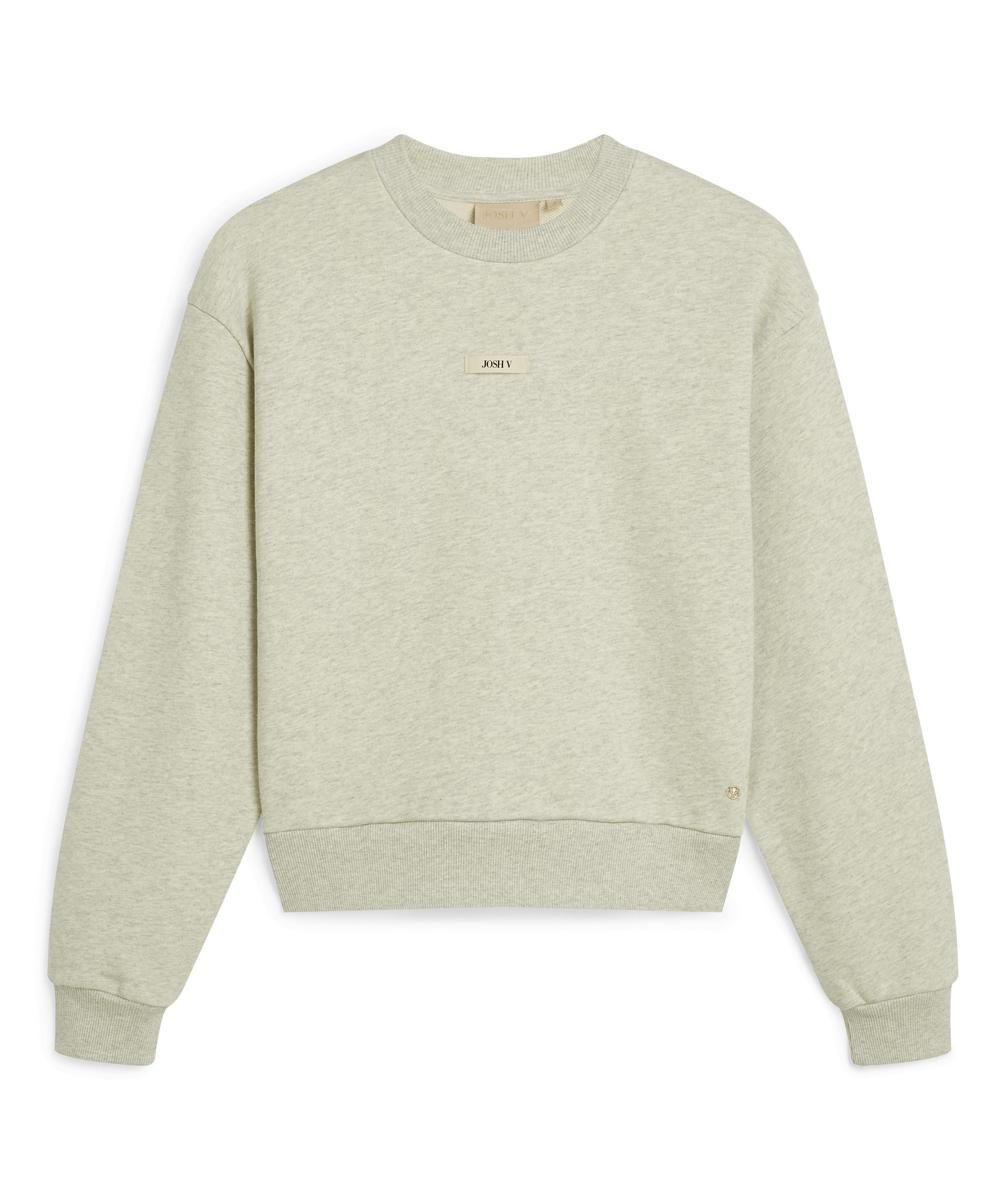 Josh V Josh V Sweater Ebah Lichtgrijs 1