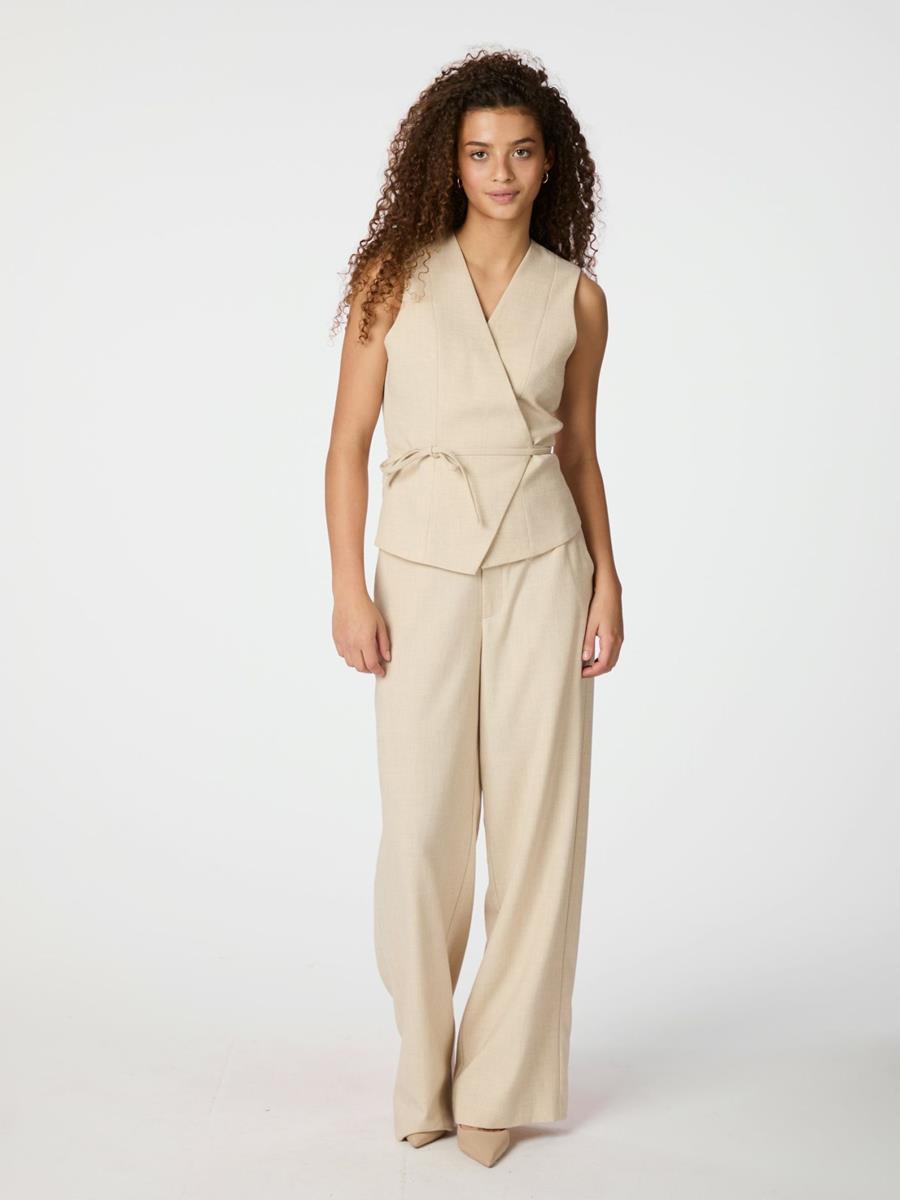Neo Noir Neo Noir Gilet Samara Beige 1