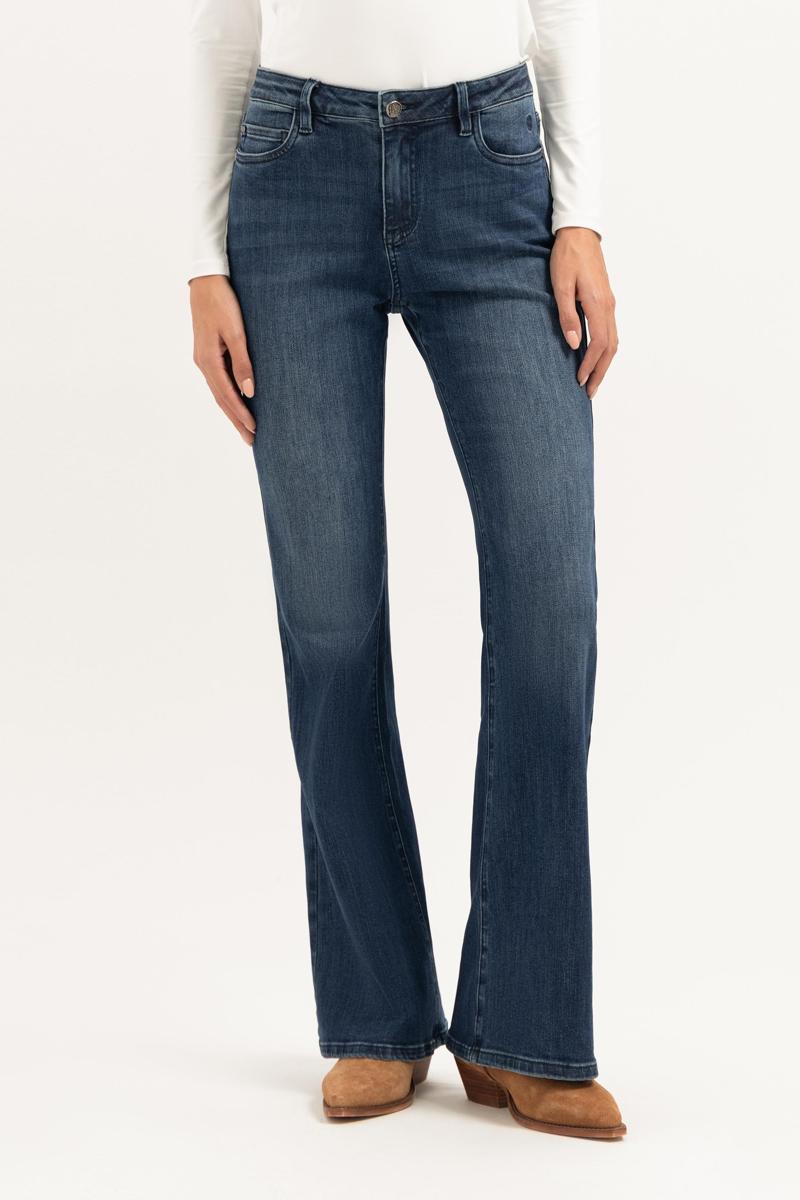 Florèz Jeans Chloé Flared CR00 Blauw 1
