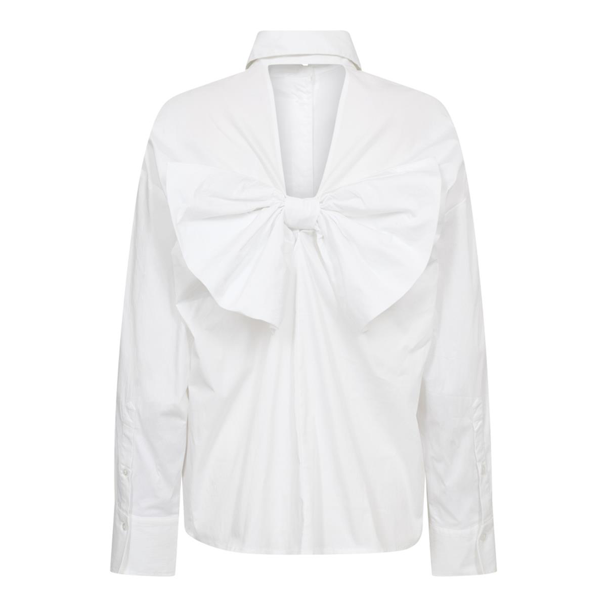 Co'Couture Co'Couture Blouse Sanna Bow Wit 1