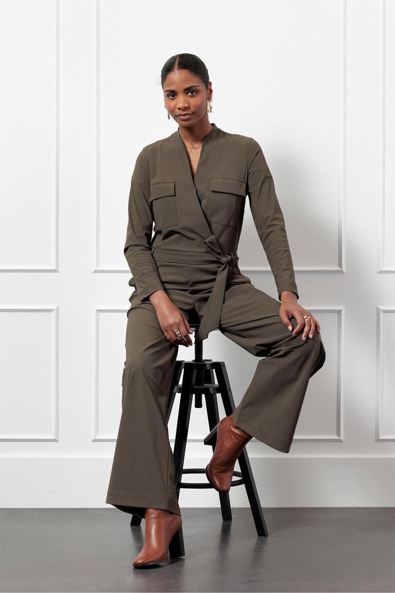 Studio Anneloes Jumpsuit Nadia pocket jump Groen 1