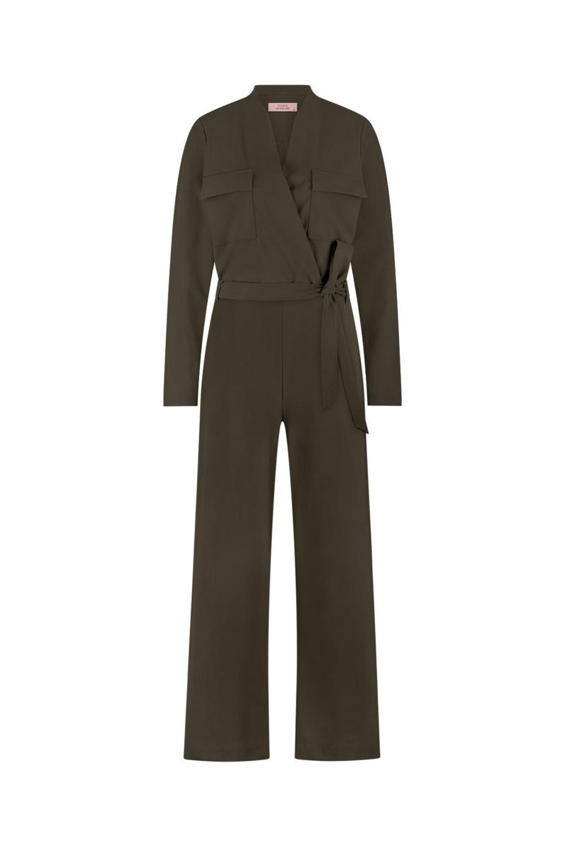 Studio Anneloes Jumpsuit Nadia pocket jump Groen 1