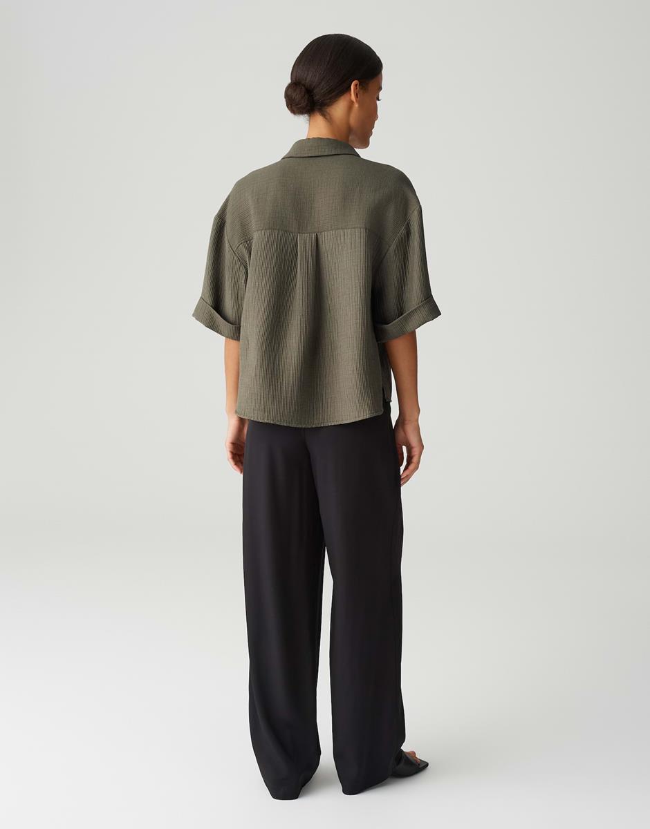 OPUS Blouse Fiora Groen 3