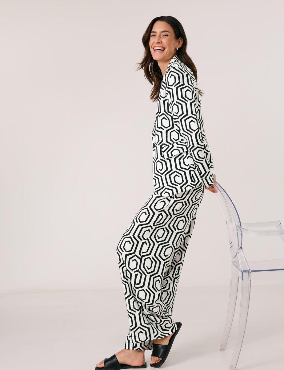 Gerry Weber Gerry Weber Pantalon 520048-31430 Off-White 4