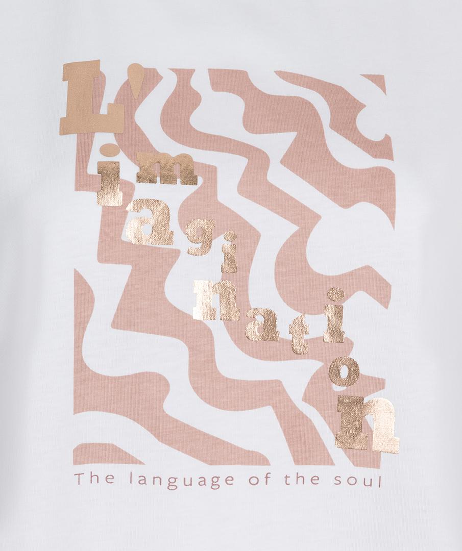 EsQualo EsQualo T-Shirt SP25.05015 Wolwit 6
