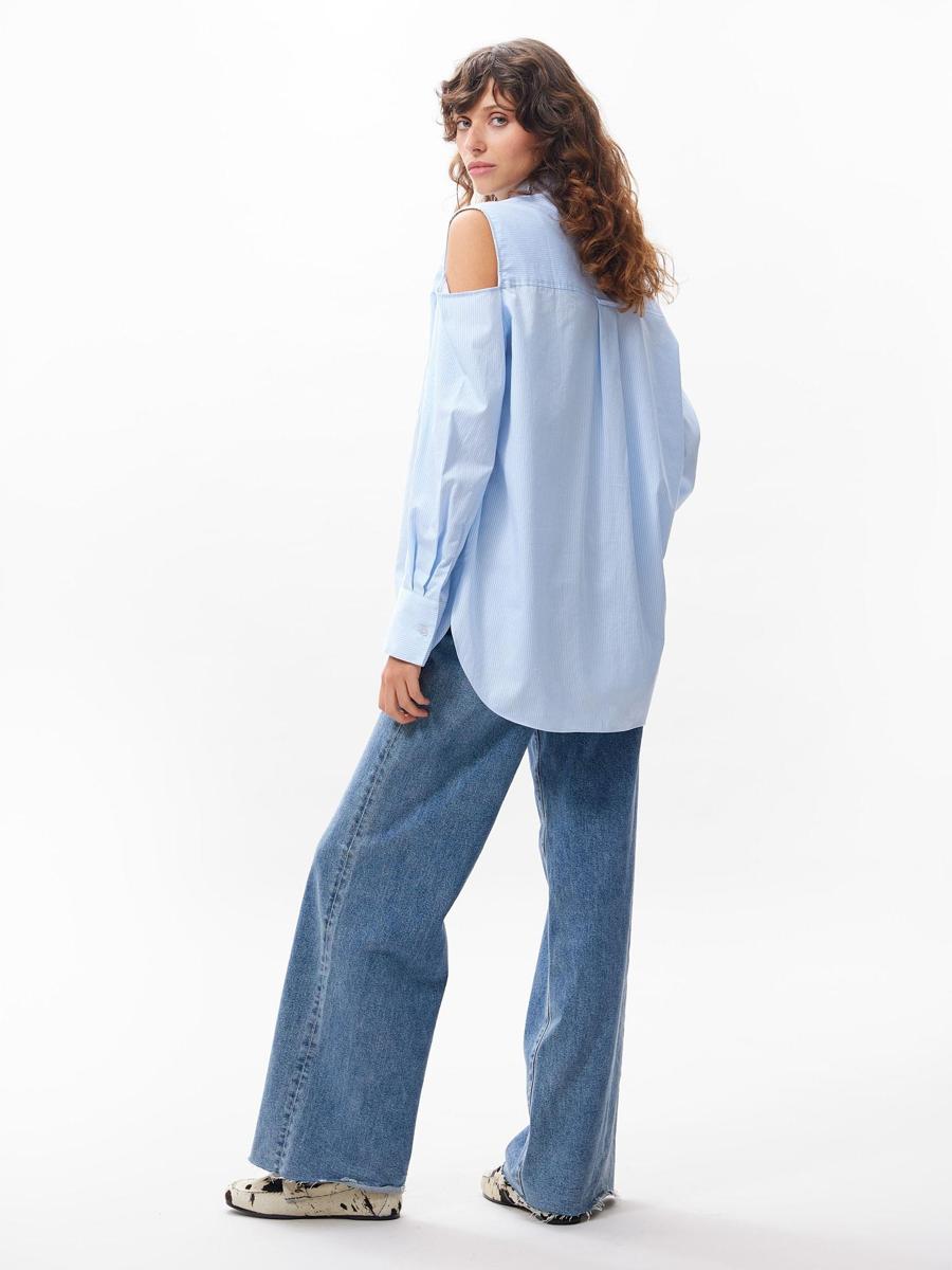 Catwalk Junkie Catwalk Junkie Blouse 2502013601 Blauw 4