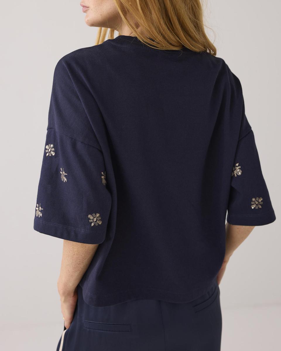Summum Sweater 3s5201-30656 Blauw 3