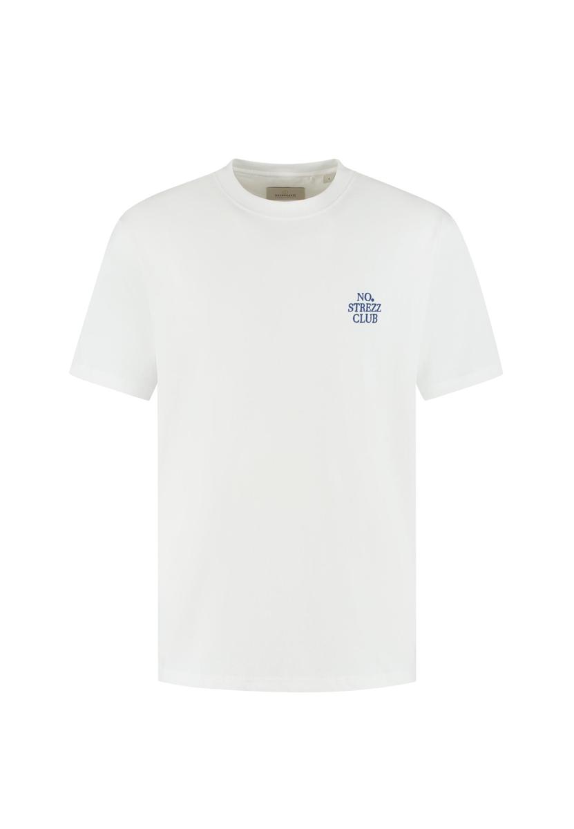 Dstrezzed T-Shirt No Strezz Club Wit 2