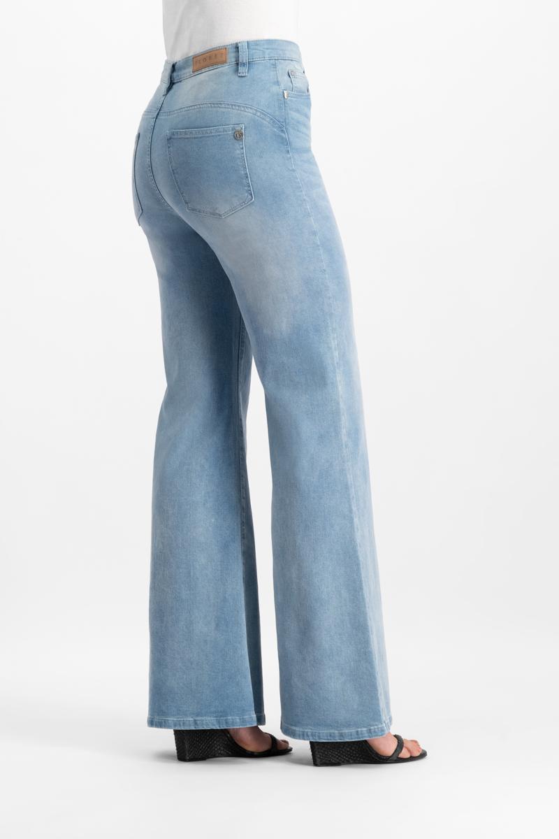 Florèz Florèz Jeans Ana Flared Blauw 6