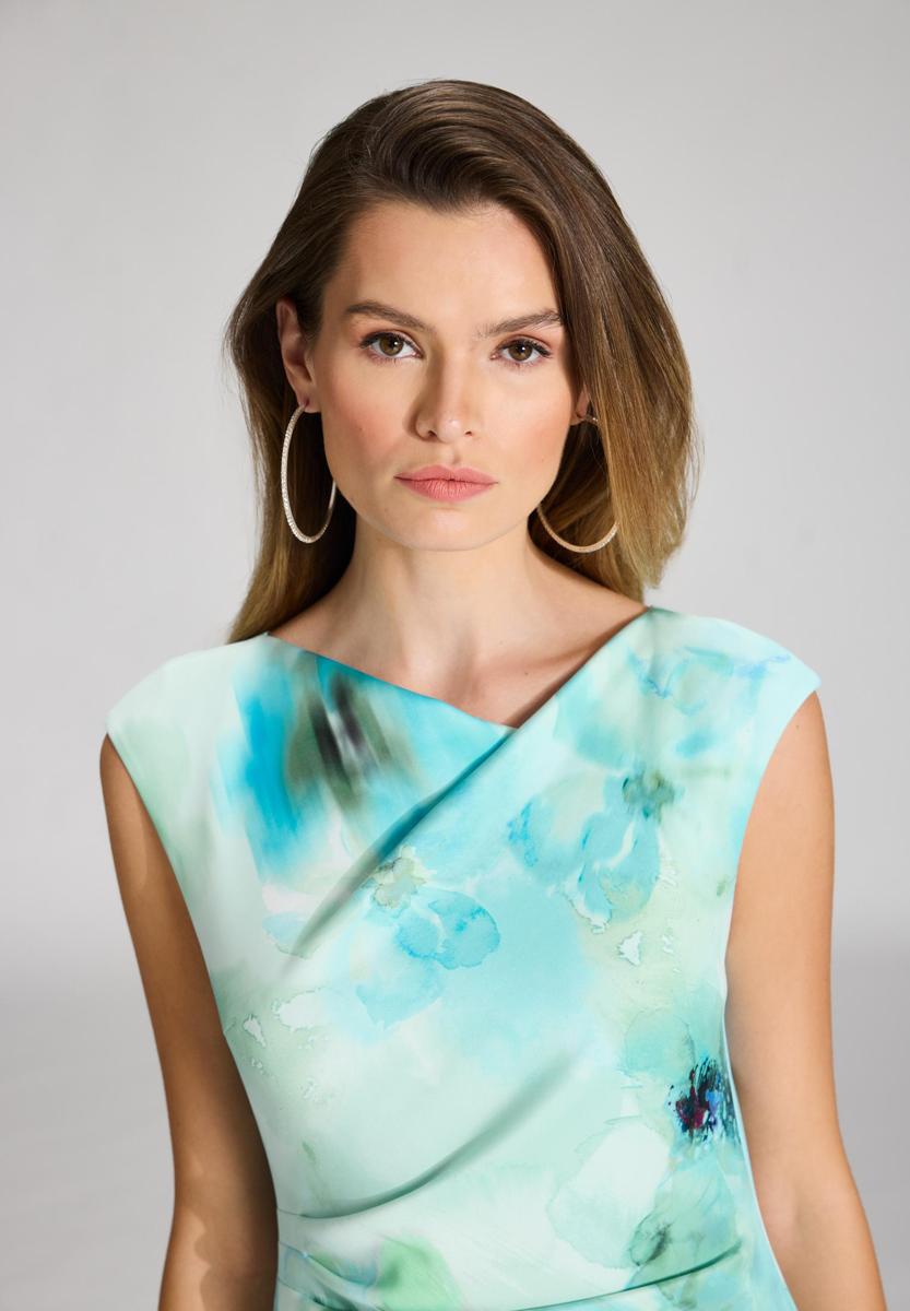 SWING SWING Jurk 5AI12400 Blauw 5