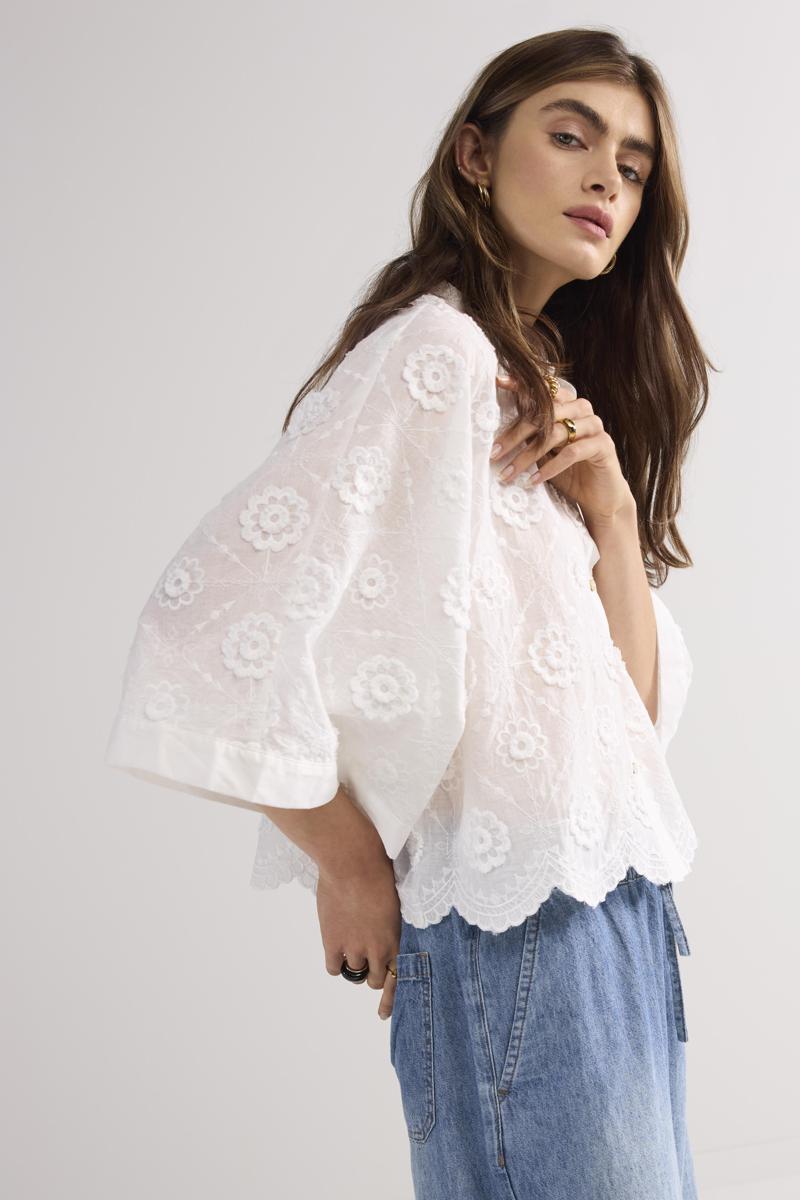 Summum Summum Blouse 2s3286-12183 Wit 1