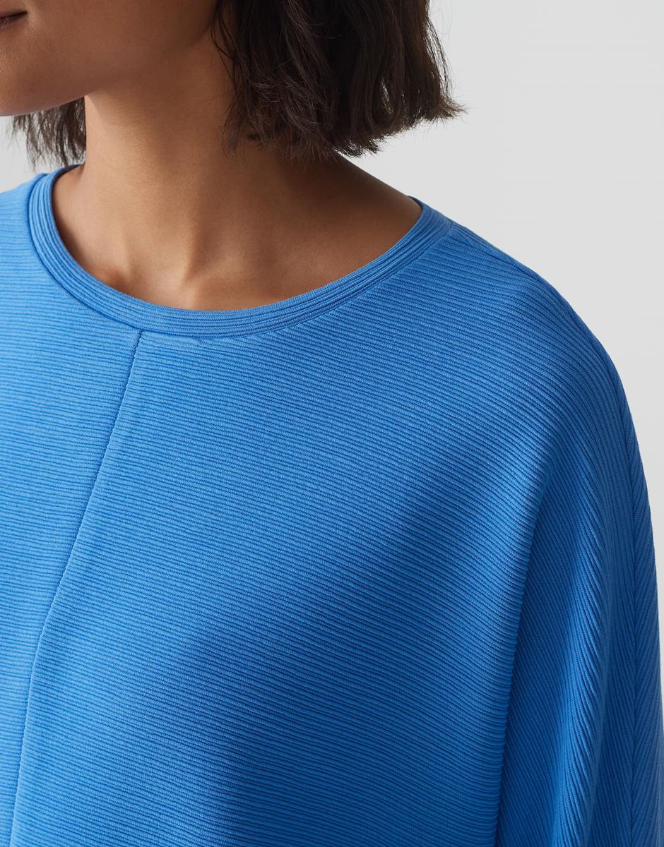 OPUS OPUS T-Shirt Sinni Blauw 5