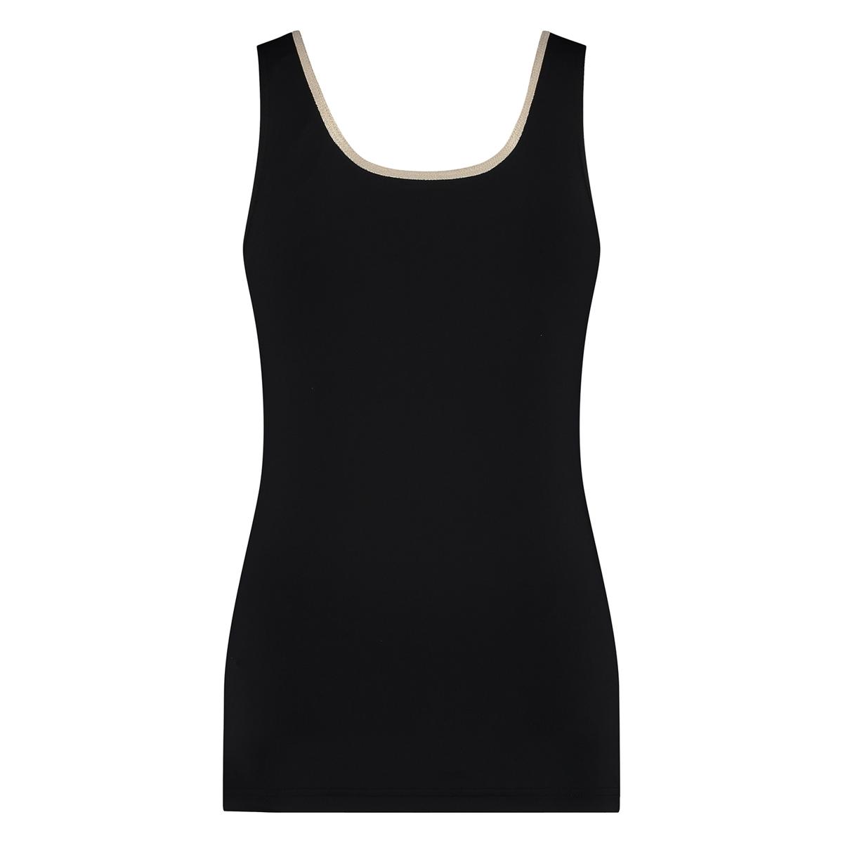 NUKUS Top Juba Singlet Zwart 4