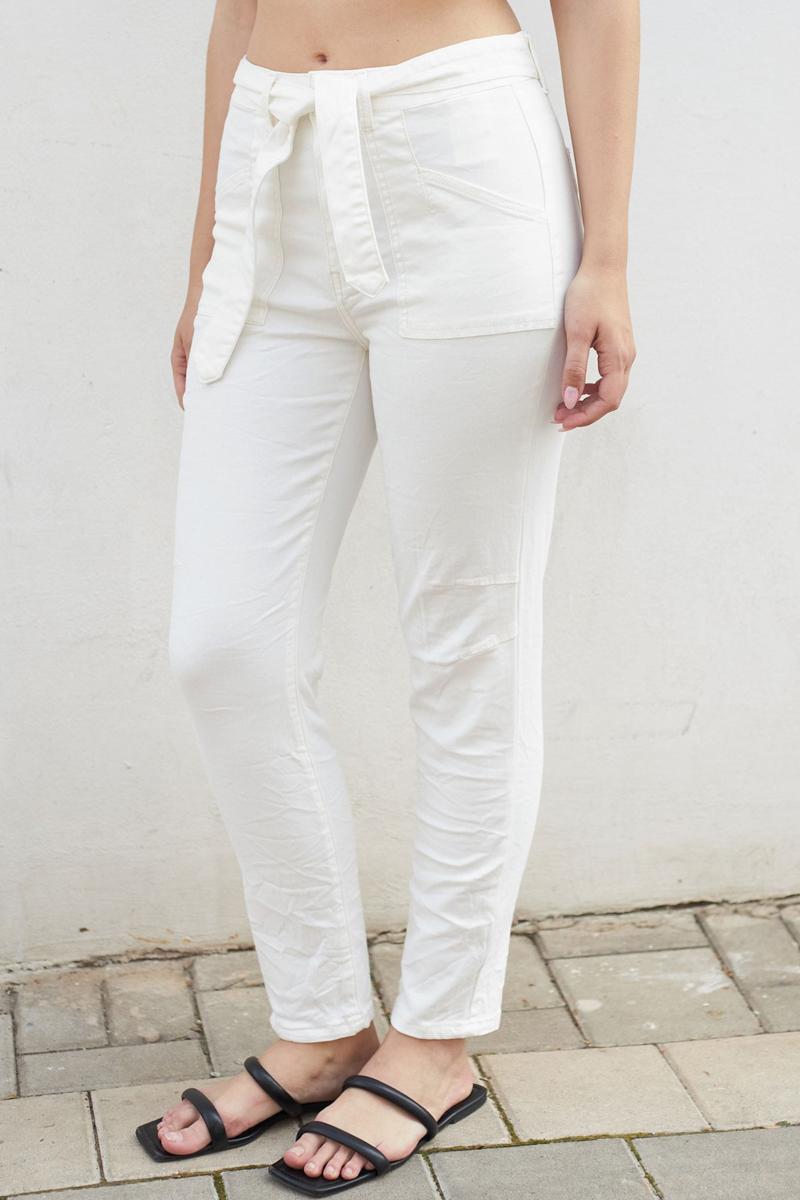 Bianco Bianco Jeans 123349 Sandra-(Sn Off-White 1