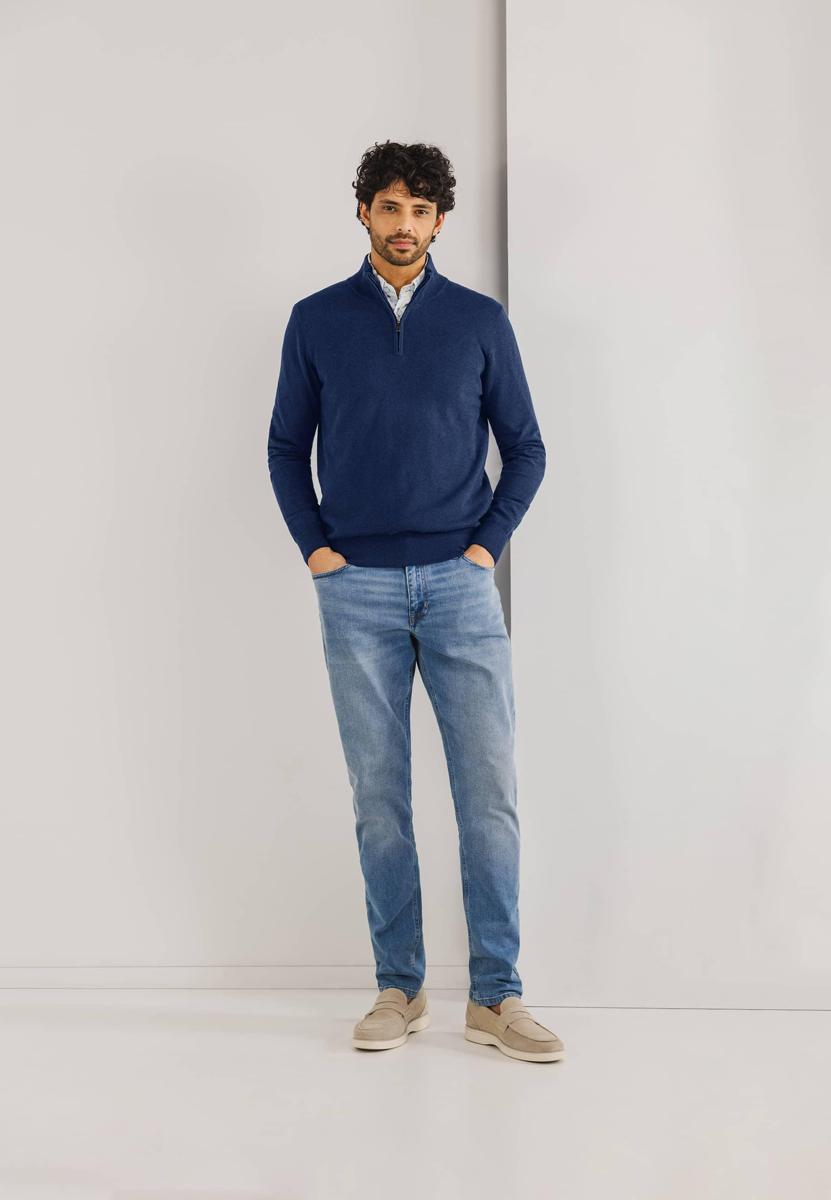 State of Art State of Art Trui 131-15004 Blauw 3