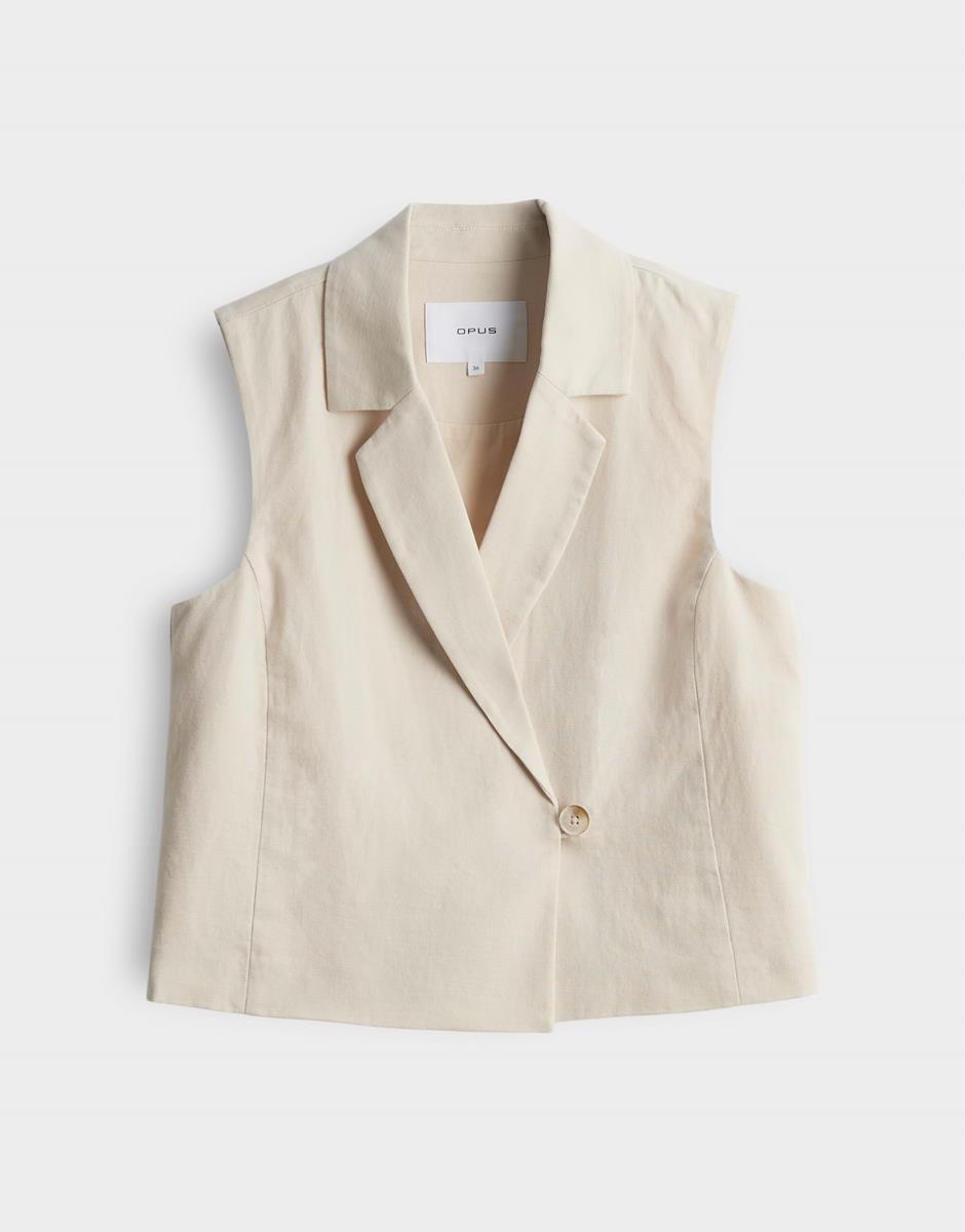 OPUS Gilet Wino Off-White 2