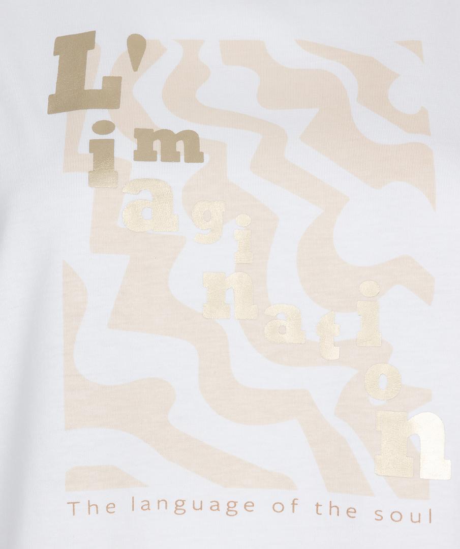 EsQualo EsQualo T-Shirt SP25.05015 Wolwit 3
