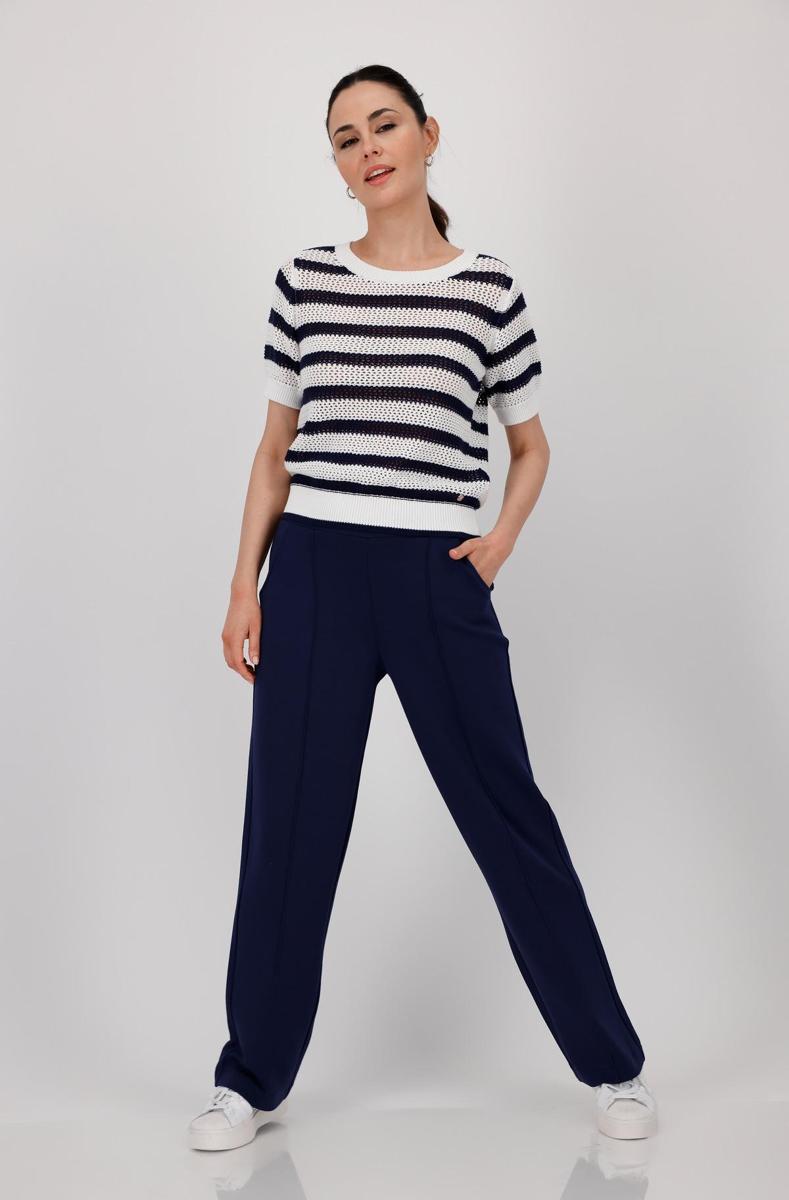 Monari Monari Trui 410016 Blauw 3