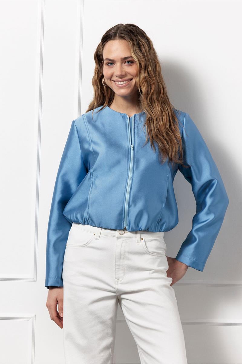 Studio Anneloes Studio Anneloes Blazer Donny bomber jack Blauw 1