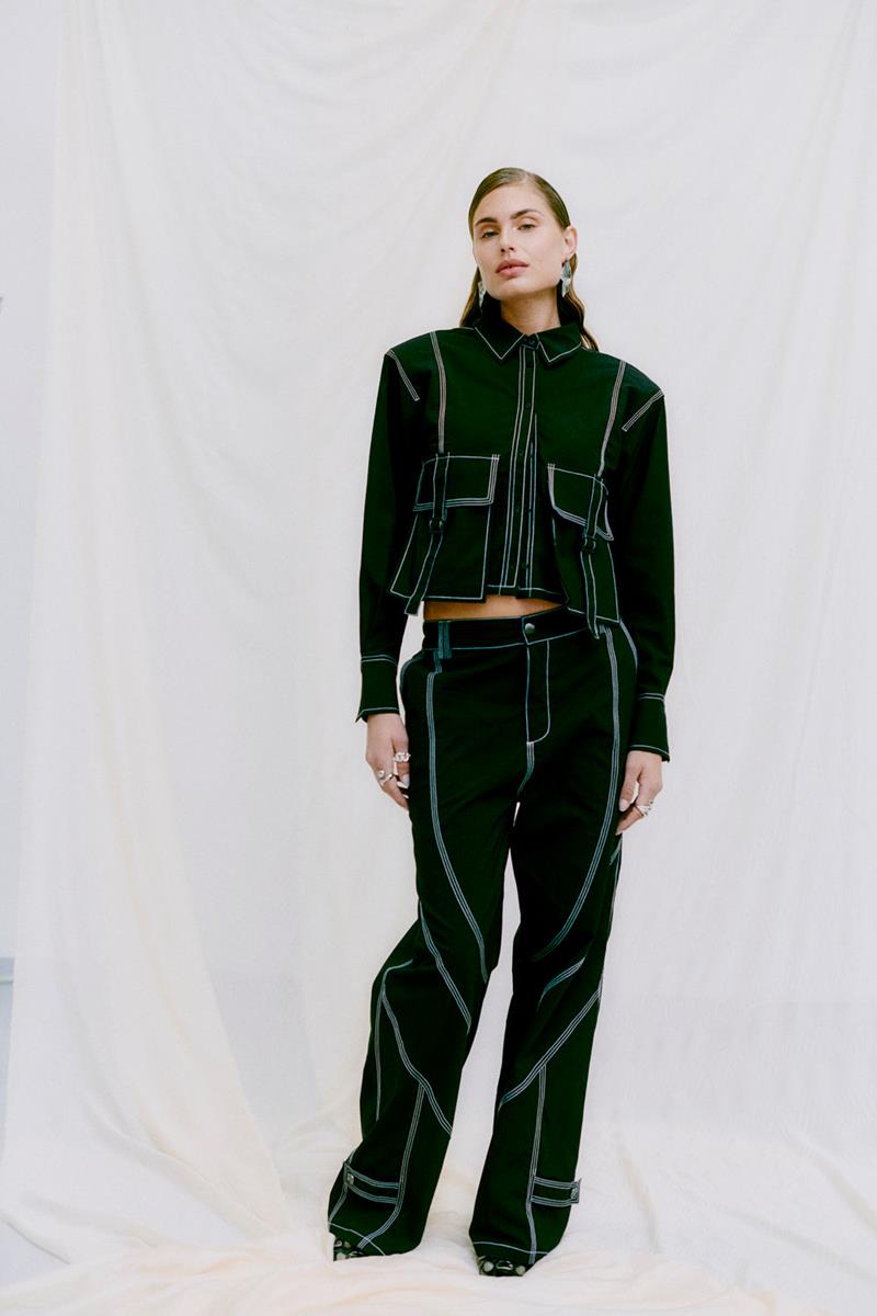 Copenhagen Muse Copenhagen Muse Pantalon Lucy Zwart 1