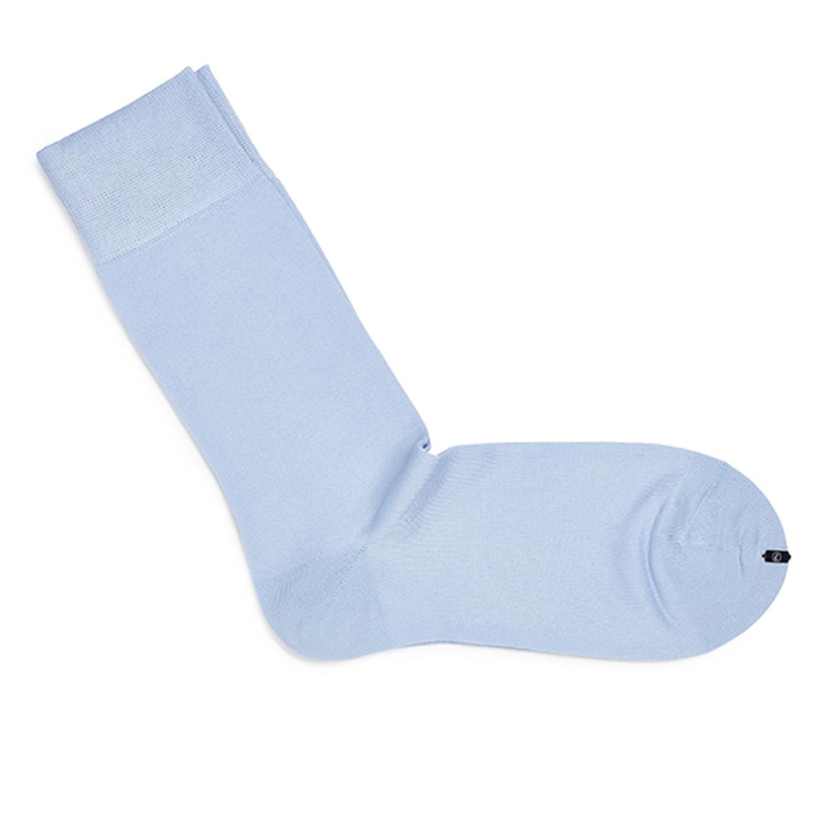 Carlo Lanza Sokken 105 Azzurro Blauw 2