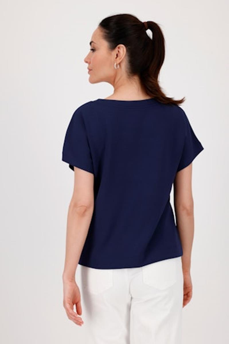 Monari T-Shirt 409880 Blauw 3