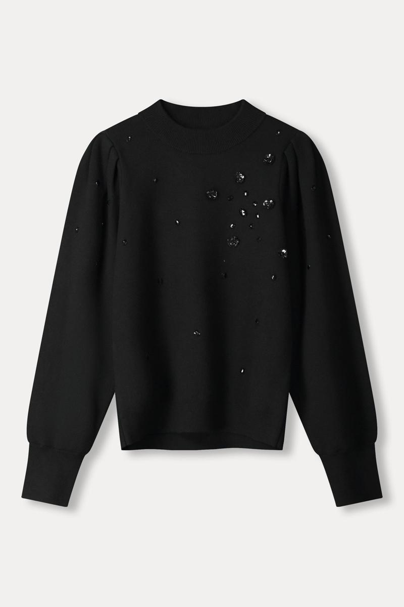 POM Amsterdam Trui SP9312 Zwart 1