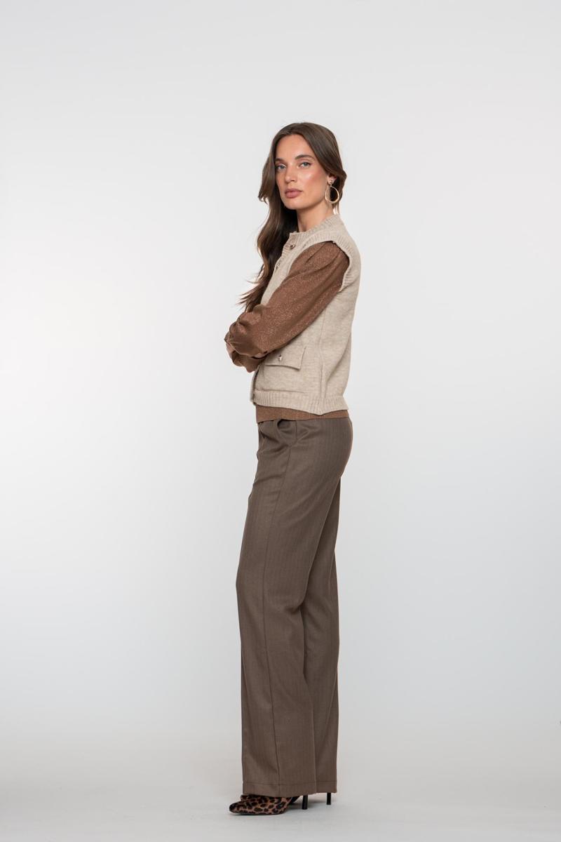 Geisha Pantalon 51840-20 Taupe 3