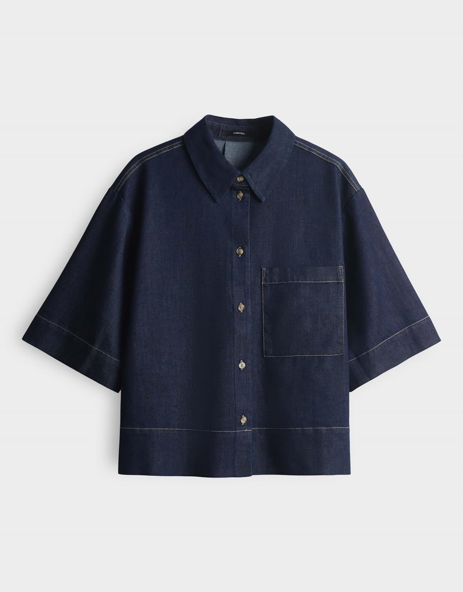 SOMEDAY Blouse Zonna Blauw 2