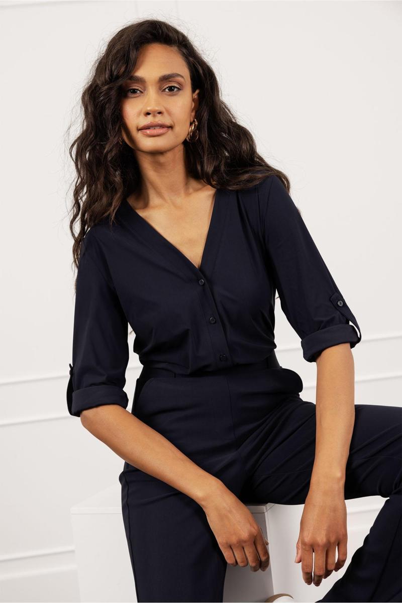 Studio Anneloes Studio Anneloes Blouse Evi Blauw 3