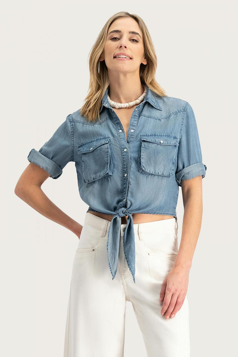 Florèz Florèz Blouse Rosie Blauw 1