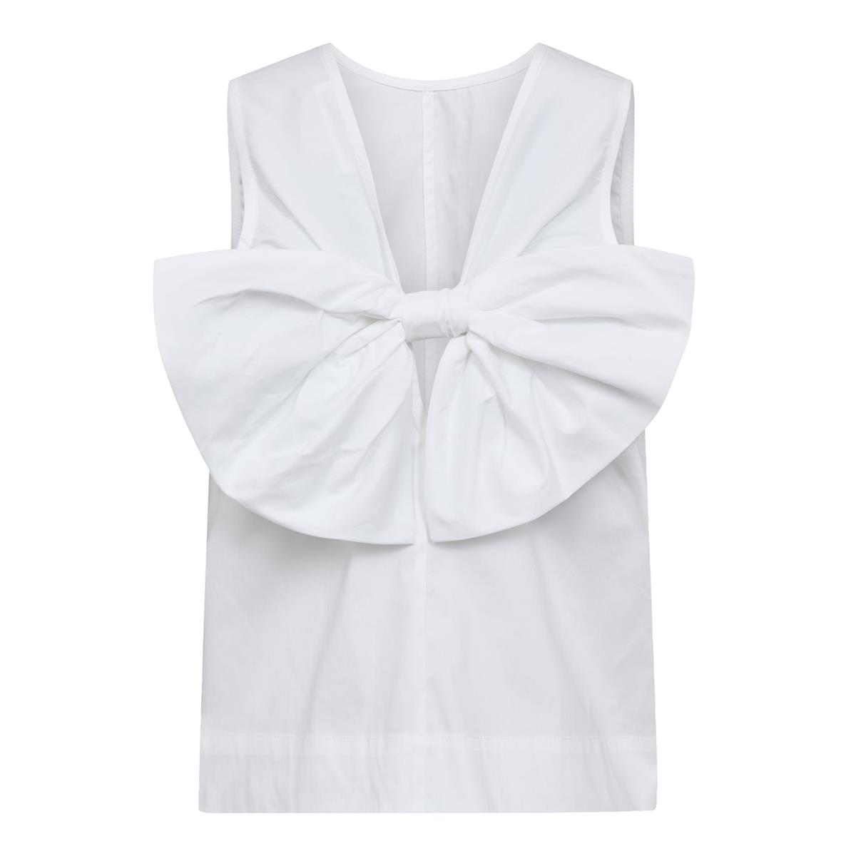 Co'Couture Blouse Sanna Bow Wit 2