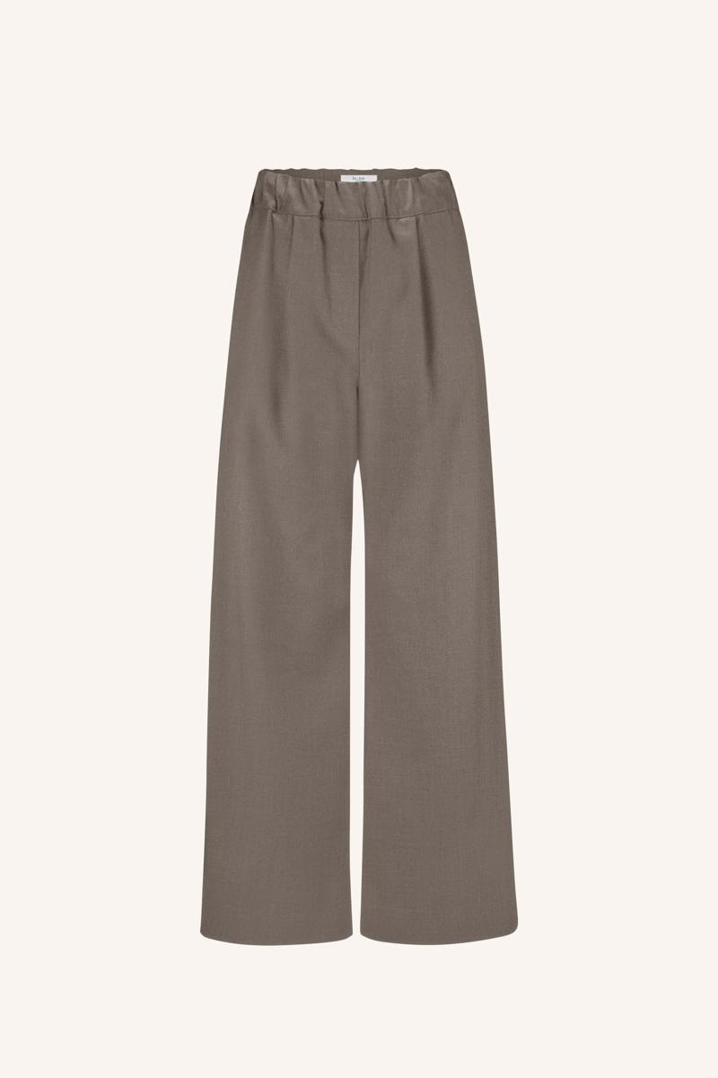 By-Bar Broek Benji Melange Pan Taupe 1