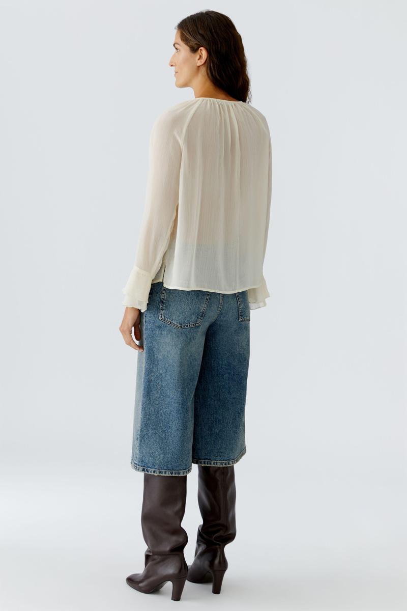 Oui Blouse 0087625 Off-White 4