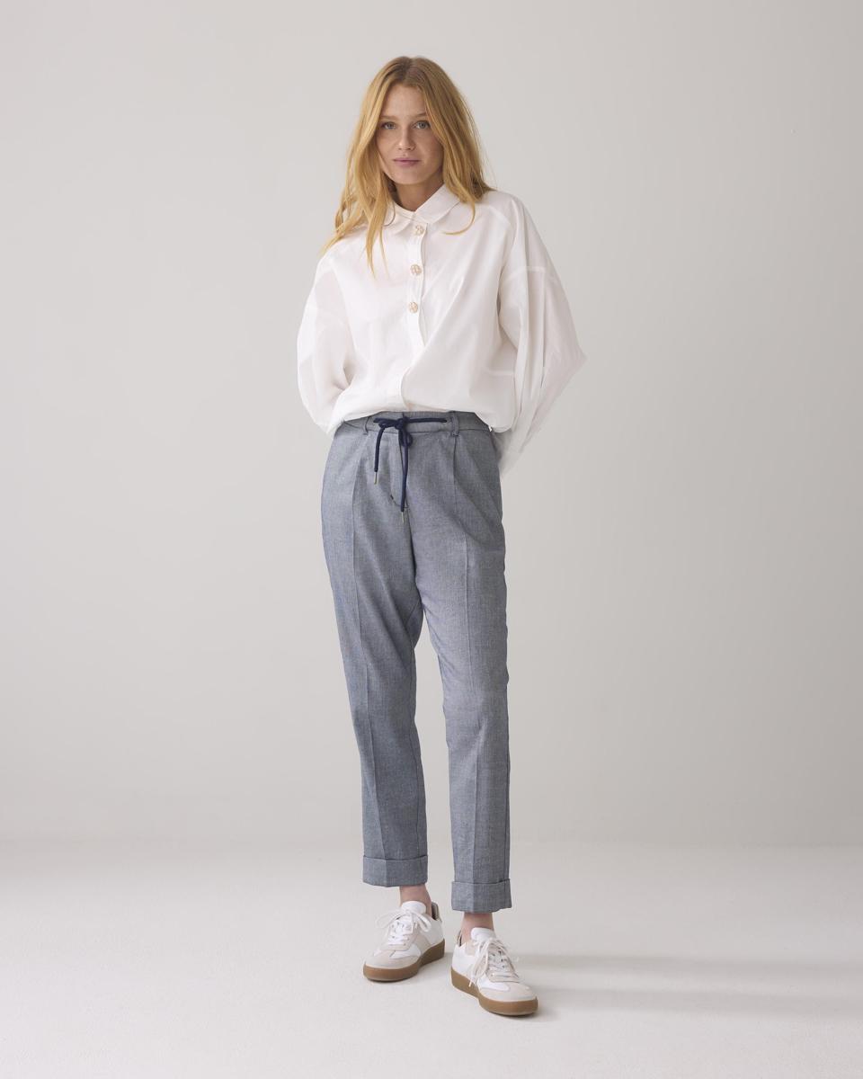 Summum Summum Pantalon 4s2781-12157 Blauw 2