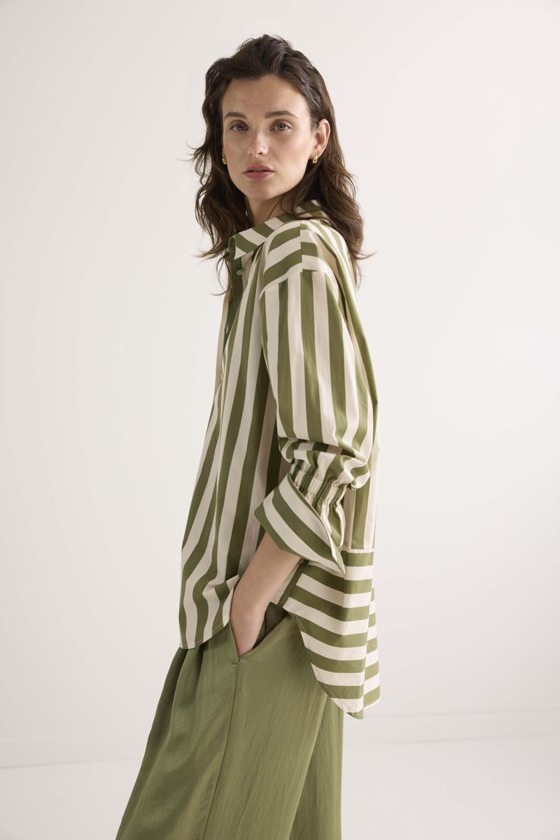 Summum Summum Blouse 2s3260-12164 Groen 2