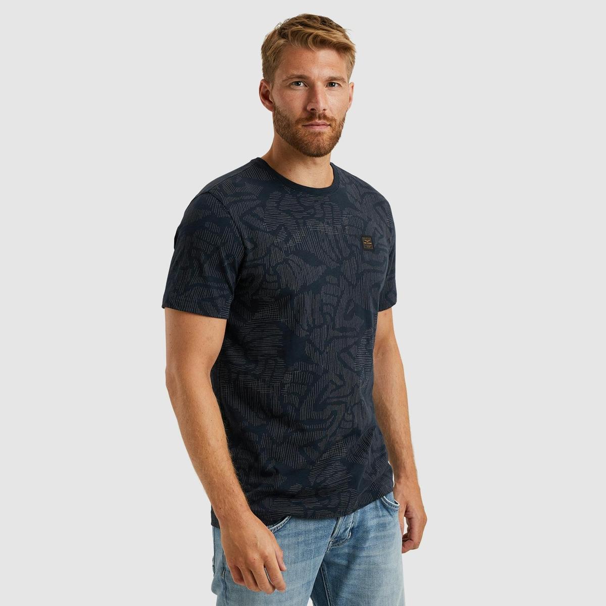 PME Legend PME Legend T-Shirt PTSS2503567 Blauw 6