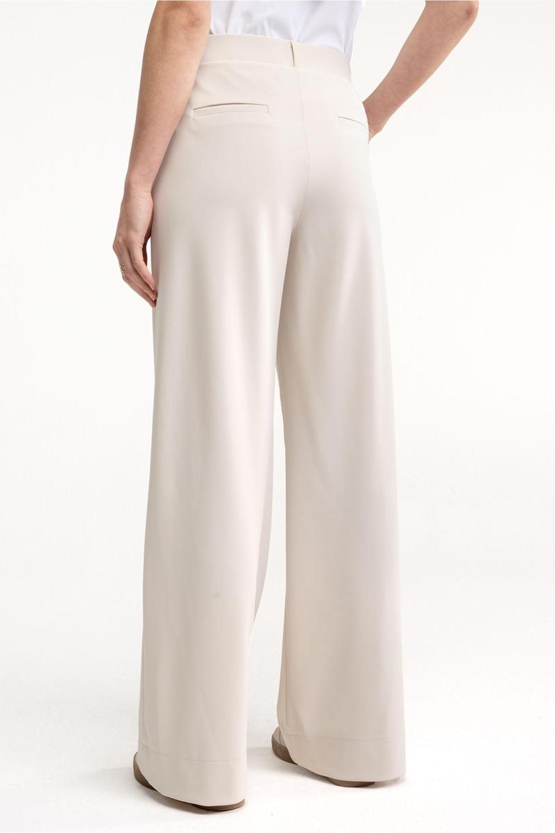 Studio Anneloes Studio Anneloes Pantalon Lexie bonded trou Off-White 3
