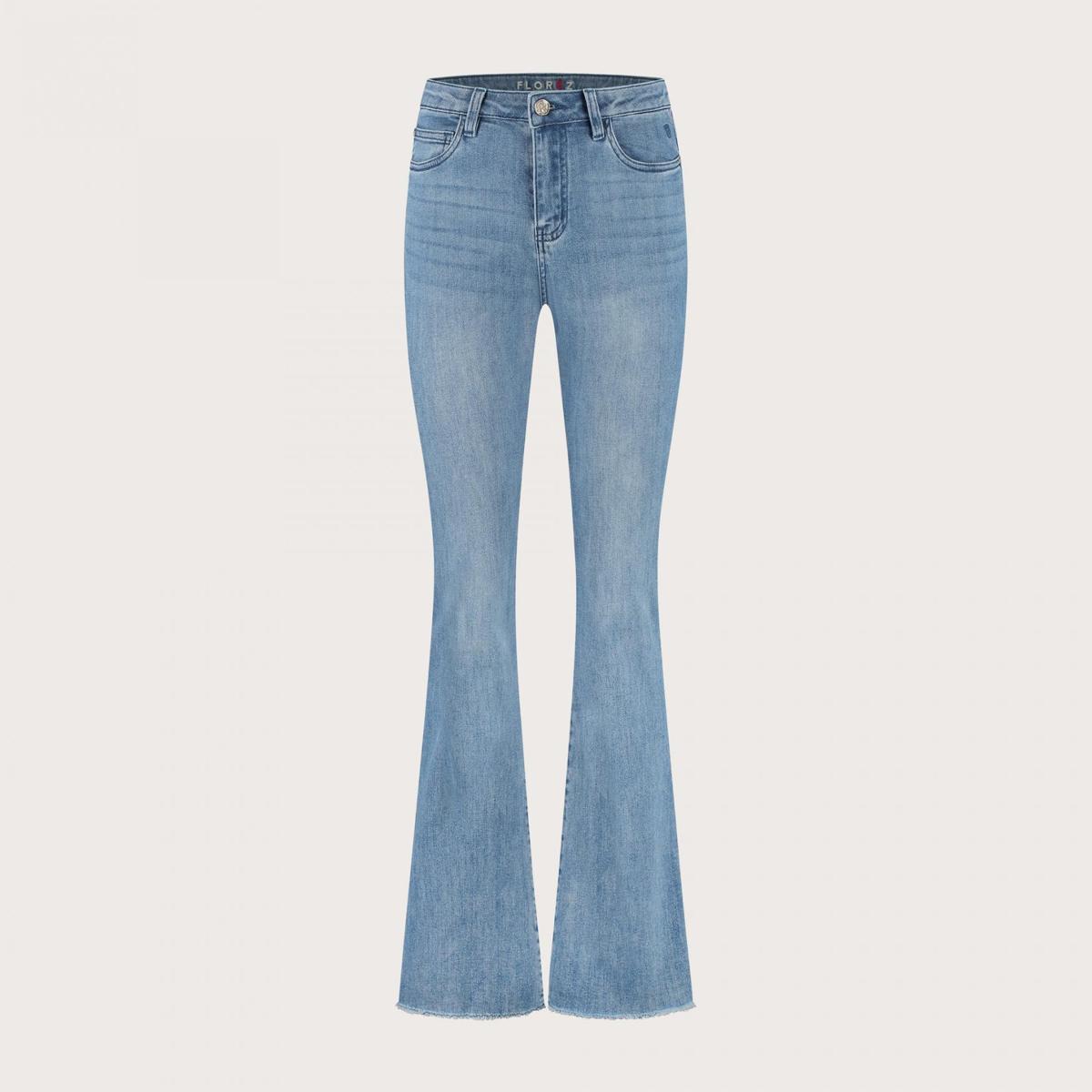 Florèz Florèz Jeans Florez Flared Blauw 4